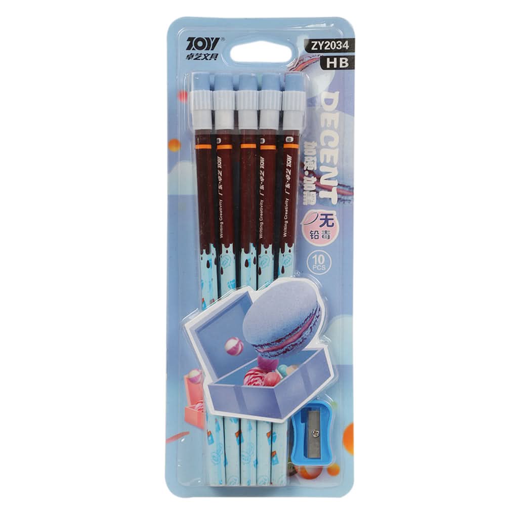 Pencil Pack Of 5 - Blue, Pencil Boxes & Stationery Sets, Chase Value, Chase Value