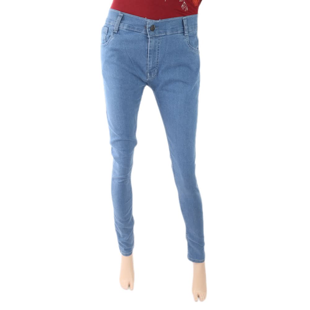 Women's Denim Pant - Light Blue, Women, Pants & Tights, Chase Value, Chase Value