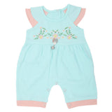 Newborn Girls Romper - Cyan, Kids, NB Girls Rompers, Chase Value, Chase Value
