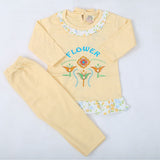 Newborn Girls Full Sleeves Suit - Yellow, Kids, NB Girls Sets And Suits, Chase Value, Chase Value