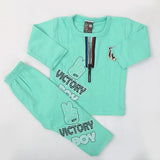 Newborn Boys Full Sleeves Suit - Green, Kids, NB Boys Sets And Suits, Chase Value, Chase Value