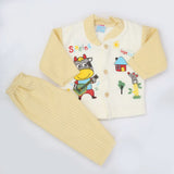 Newborn Boy Full Sleeves Polar Suit - Yellow, Kids, NB Boys Sets And Suits, Chase Value, Chase Value