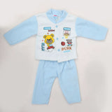 Newborn Boy Full Sleeves Polar Suit 10747 - Blue, Kids, NB Boys Sets And Suits, Chase Value, Chase Value