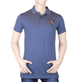 Men's Half Sleeves T-Shirt - Steel Blue, Men's Fashion, Chase Value, Chase Value