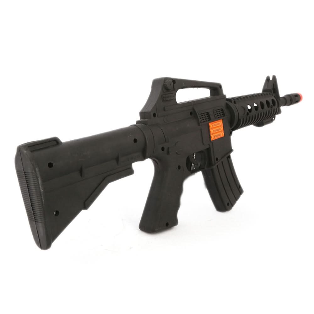 Fight Gun With Firing Sound - Black, Kids, Weapons, Chase Value, Chase Value