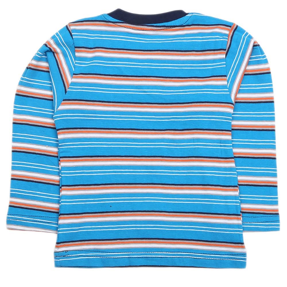 Boys Full Sleeves T-Shirt - Blue, Kids, Boys T-Shirts, Chase Value, Chase Value
