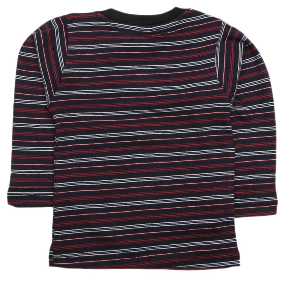 Boys Full Sleeves T-Shirt - Black, Kids, Boys T-Shirts, Chase Value, Chase Value