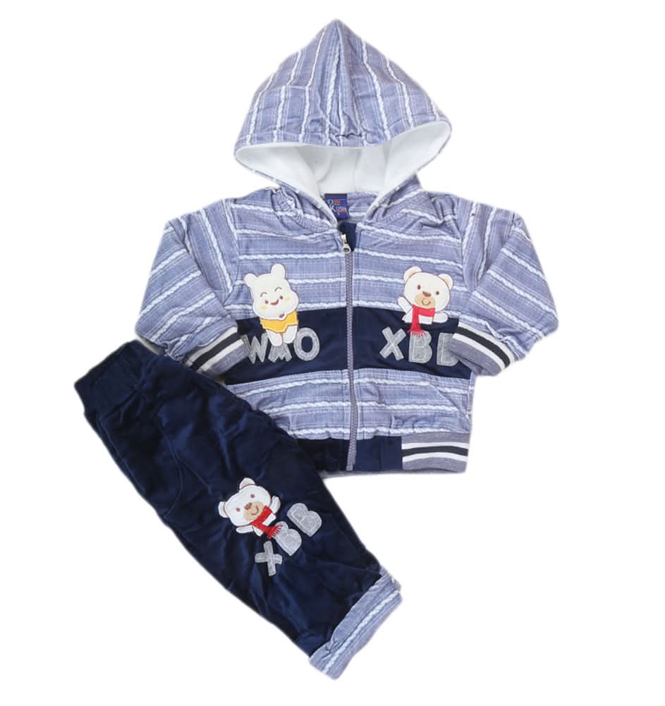 Boys Full Sleeves Suit - Navy Blue, Kids, Boys Sets And Suits, Chase Value, Chase Value