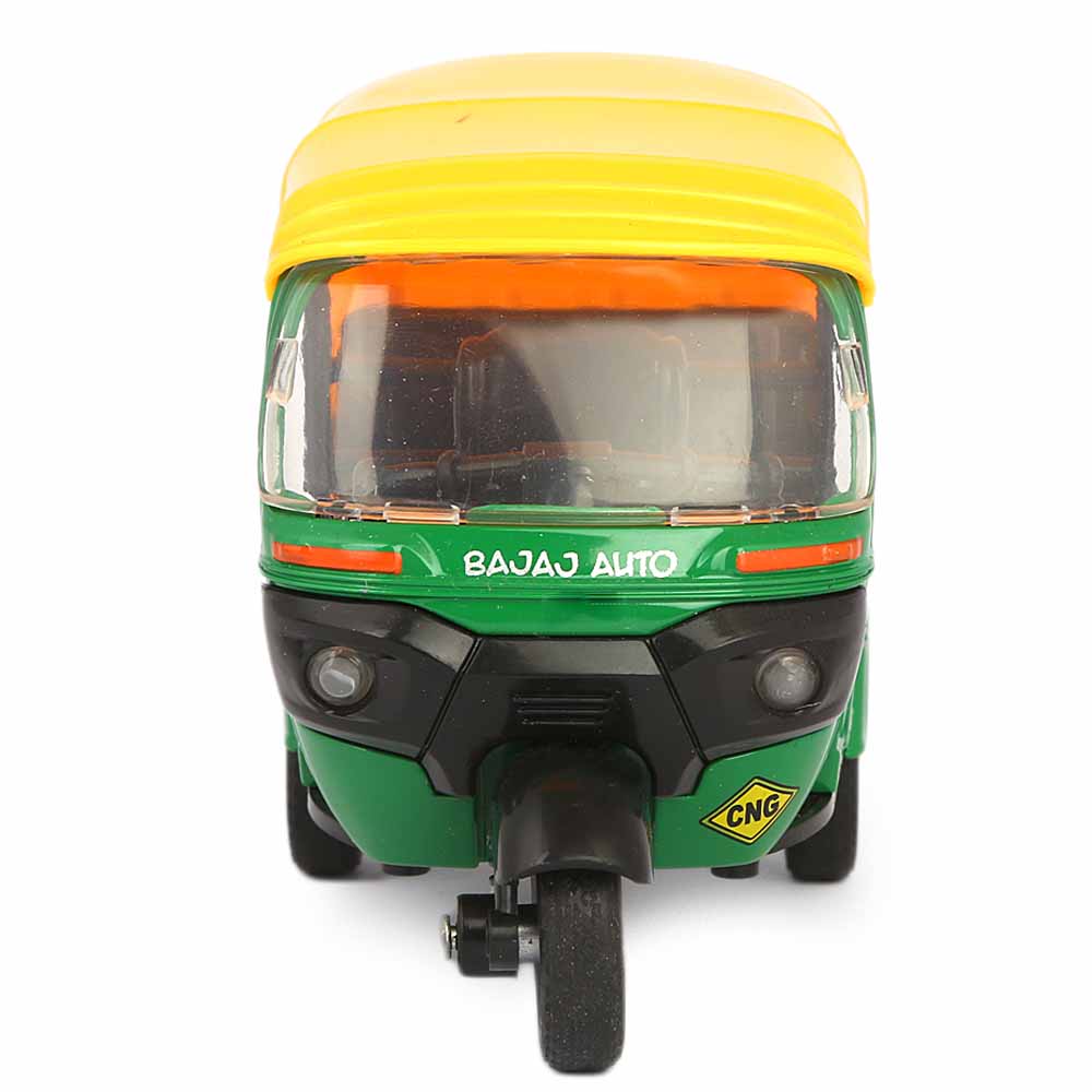 Die Cast Rickshaw - Green, Kids, Non-Remote Control, Chase Value, Chase Value