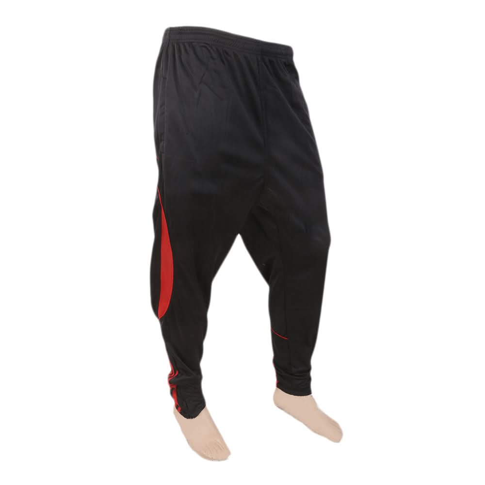 Men's Trouser - Black & Red, Men, Lowers And Sweatpants, Chase Value, Chase Value