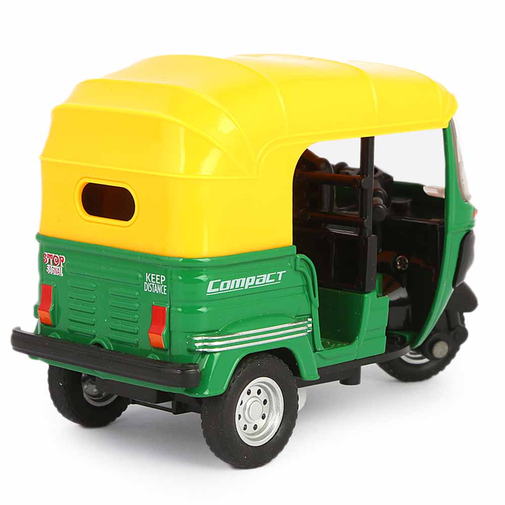 Die Cast Rickshaw - Green, Kids, Non-Remote Control, Chase Value, Chase Value