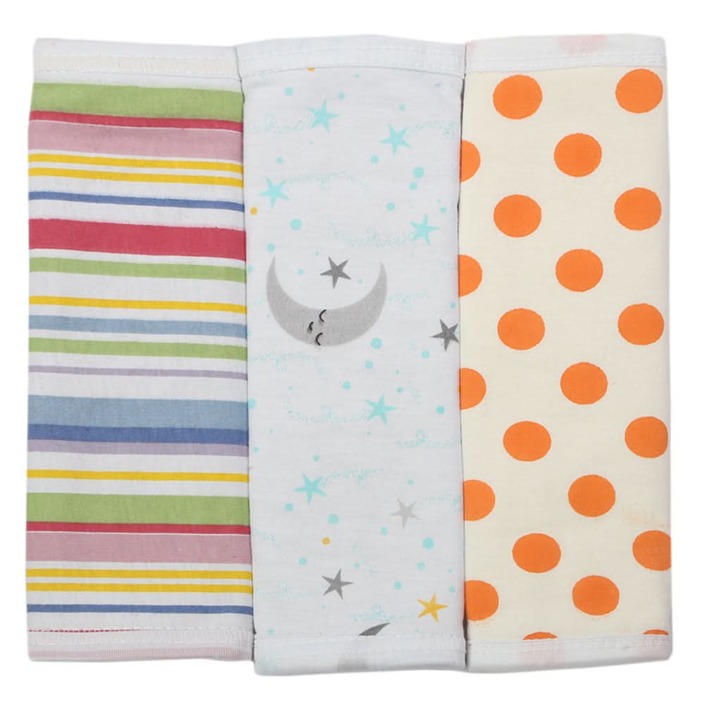 Newborn Face Towel 3PC, Bibs & Towels, Chase Value, Chase Value