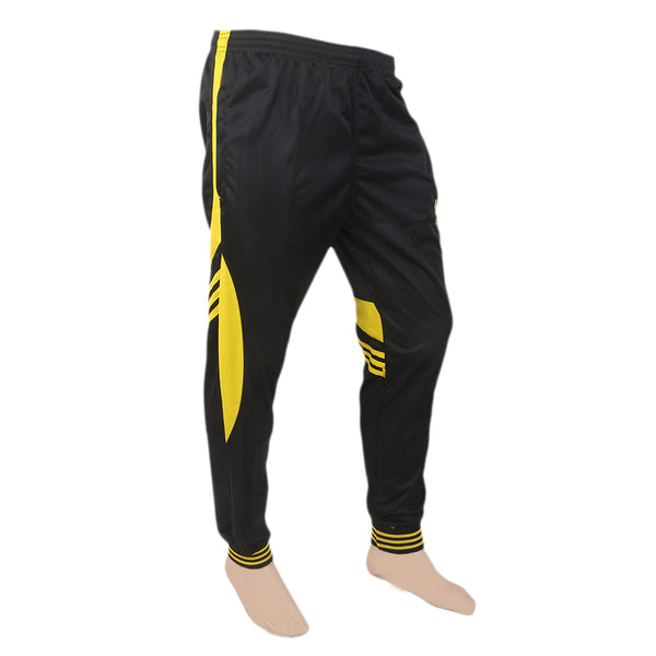 Men's Trouser - Black & Yellow, Men, Lowers And Sweatpants, Chase Value, Chase Value