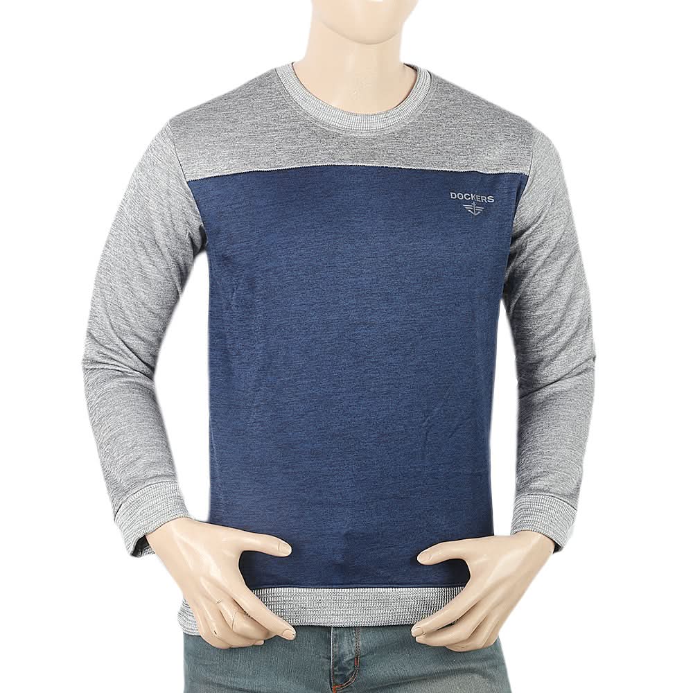 Men's Sweatshirt - Blue, Men, Sweater and Sweat Shirts, Chase Value, Chase Value