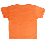 Newborn Boys Half Sleeves T-Shirt - Orange, Kids, Newborn Boys Shirts And T-Shirts, Chase Value, Chase Value
