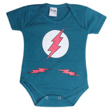 Newborn Girls Romper - Steel Green, Kids, Newborn Girls Rompers, Chase Value, Chase Value