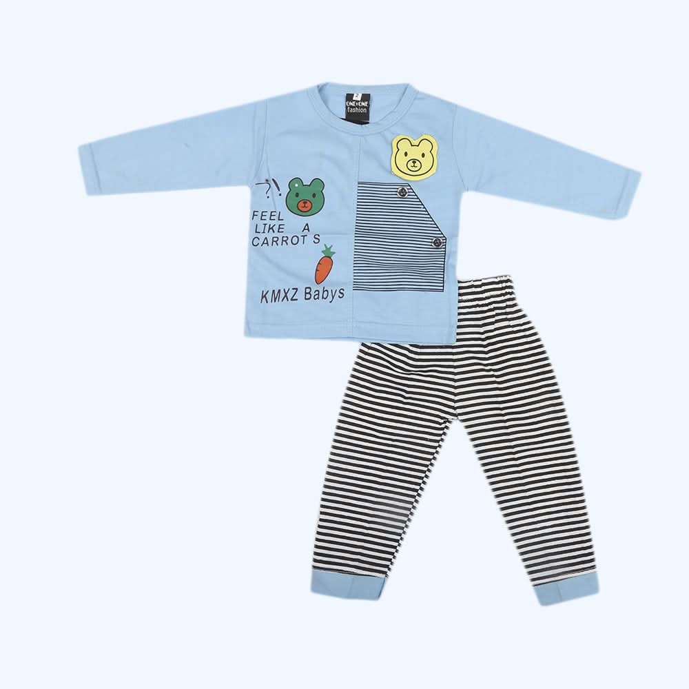 Newborn Boys Full Sleeves Suit - Blue, Kids, NB Boys Sets And Suits, Chase Value, Chase Value