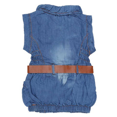 Girls Denim Top - Blue, Kids, Tops, Chase Value, Chase Value