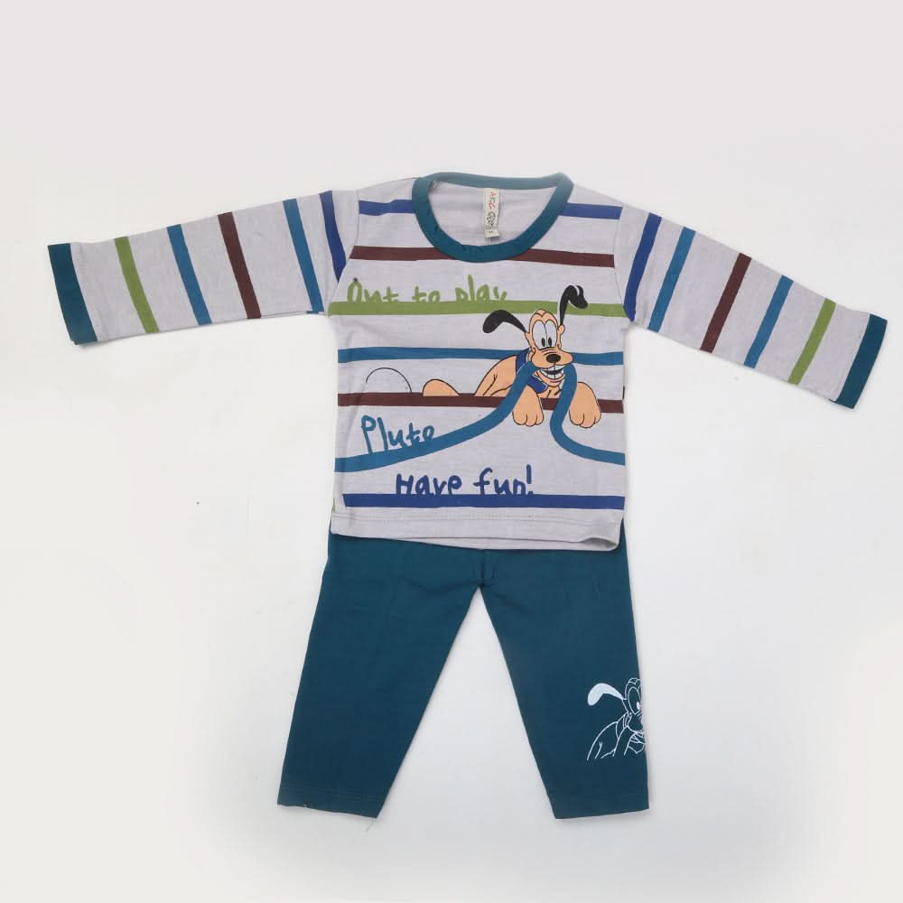 Boys Full Sleeves Suit 8632 - Sea Green, Kids, Boys Sets And Suits, Chase Value, Chase Value