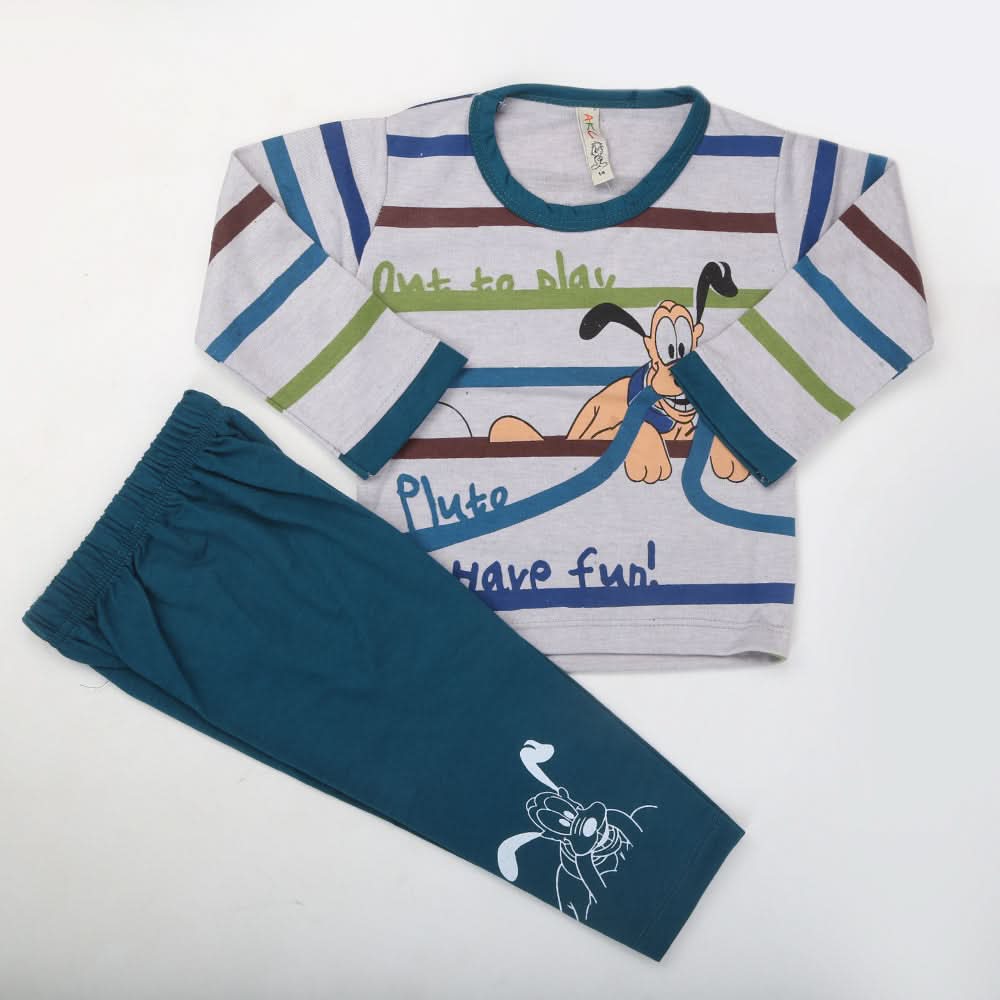 Boys Full Sleeves Suit 8632 - Sea Green, Kids, Boys Sets And Suits, Chase Value, Chase Value