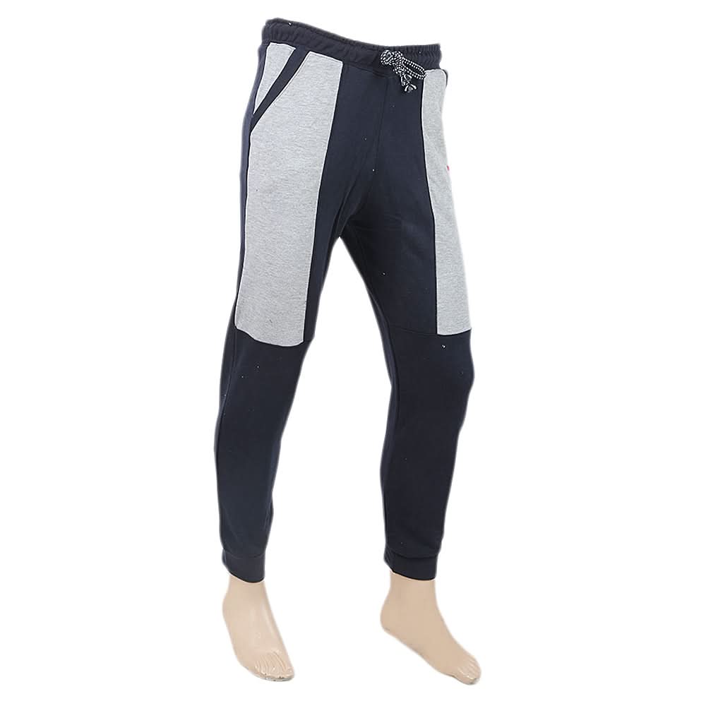 Men's Knitted Trouser - Navy Grey, Men, Lowers And Sweatpants, Chase Value, Chase Value