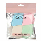 Ellora Makeup Puff 4 Pcs, Beauty & Personal Care, Brushes And Applicators, Ellora, Chase Value