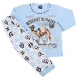 Boys Full Sleeves 2 Pcs Suit - Blue, Kids, Boys Sets And Suits, Chase Value, Chase Value
