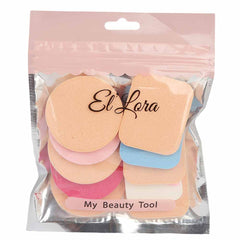 Ellora Beauty Puff 10 Pcs, Beauty & Personal Care, Brushes And Applicators, Ellora, Chase Value