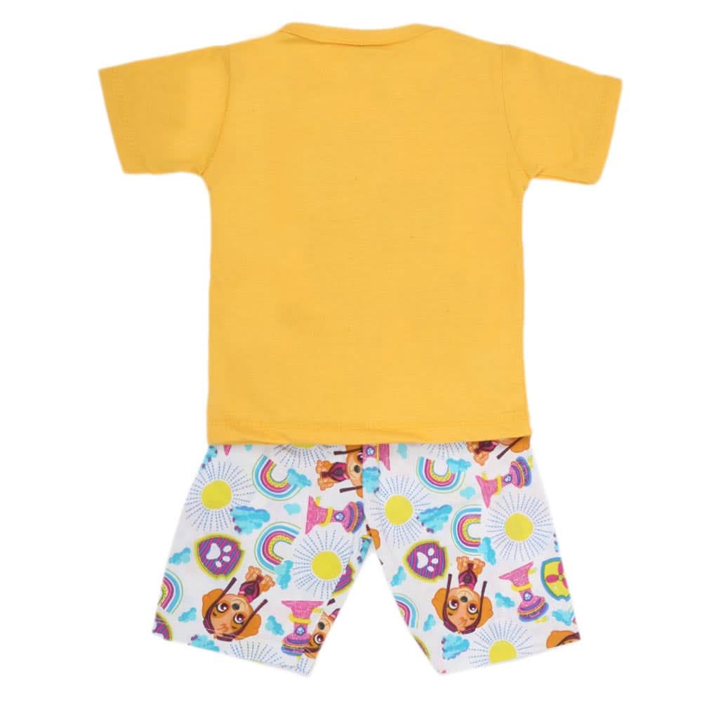 Boys Half Sleeves 2 Piece Suit - Yellow, Kids, Boys Sets And Suits, Chase Value, Chase Value