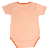 Newborn Boys Half Sleeves Romper - Peach, Kids, Newborn Boys Rompers, Chase Value, Chase Value