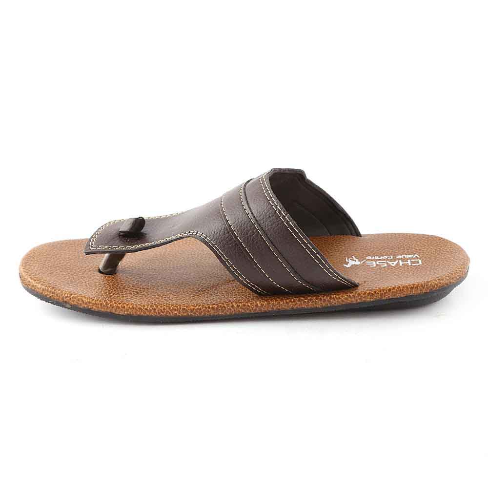 Men's Slippers (739) - Brown, Men, Slippers, Chase Value, Chase Value