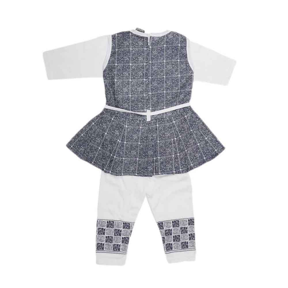 Girls Fancy 2 Piece Suit - Dark Grey, Kids, Girls Sets And Suits, Chase Value, Chase Value