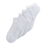 Men’s 2 Pieces Ankle Socks - White, Men, Mens Socks, Chase Value, Chase Value