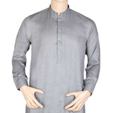 Men's Kameez Shalwar -Embroidered-Grey, Men, Shalwar Kameez, Chase Value, Chase Value