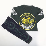 Boys Full Sleeves Suit 8705 - Green, Kids, Boys Sets And Suits, Chase Value, Chase Value