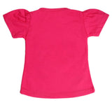 Newborn Girls Half Sleeves T-Shirt - Dark Pink, Kids, Newborn Girls T-Shirts, Chase Value, Chase Value