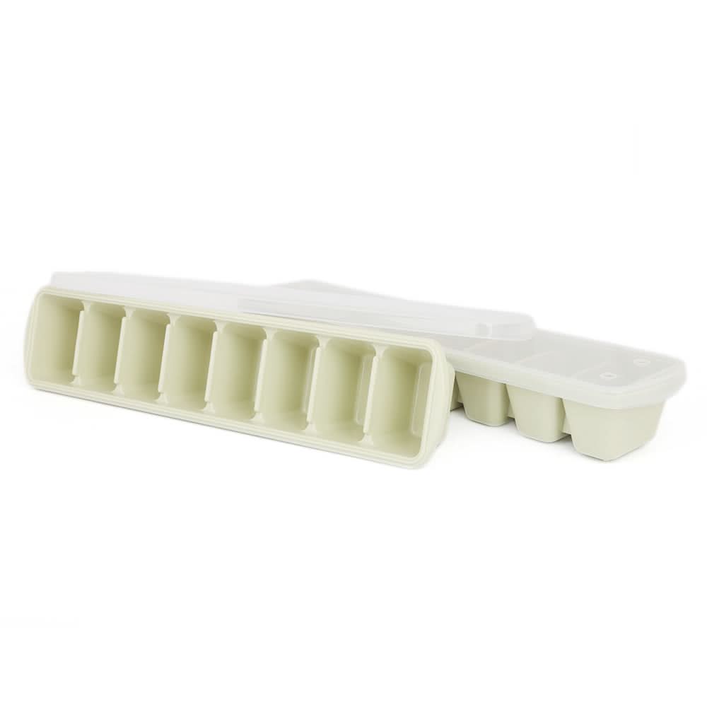 Ice Cube Tray 2 Pcs Set with Lid - Light Green, Home & Lifestyle, Serving And Dining, Chase Value, Chase Value