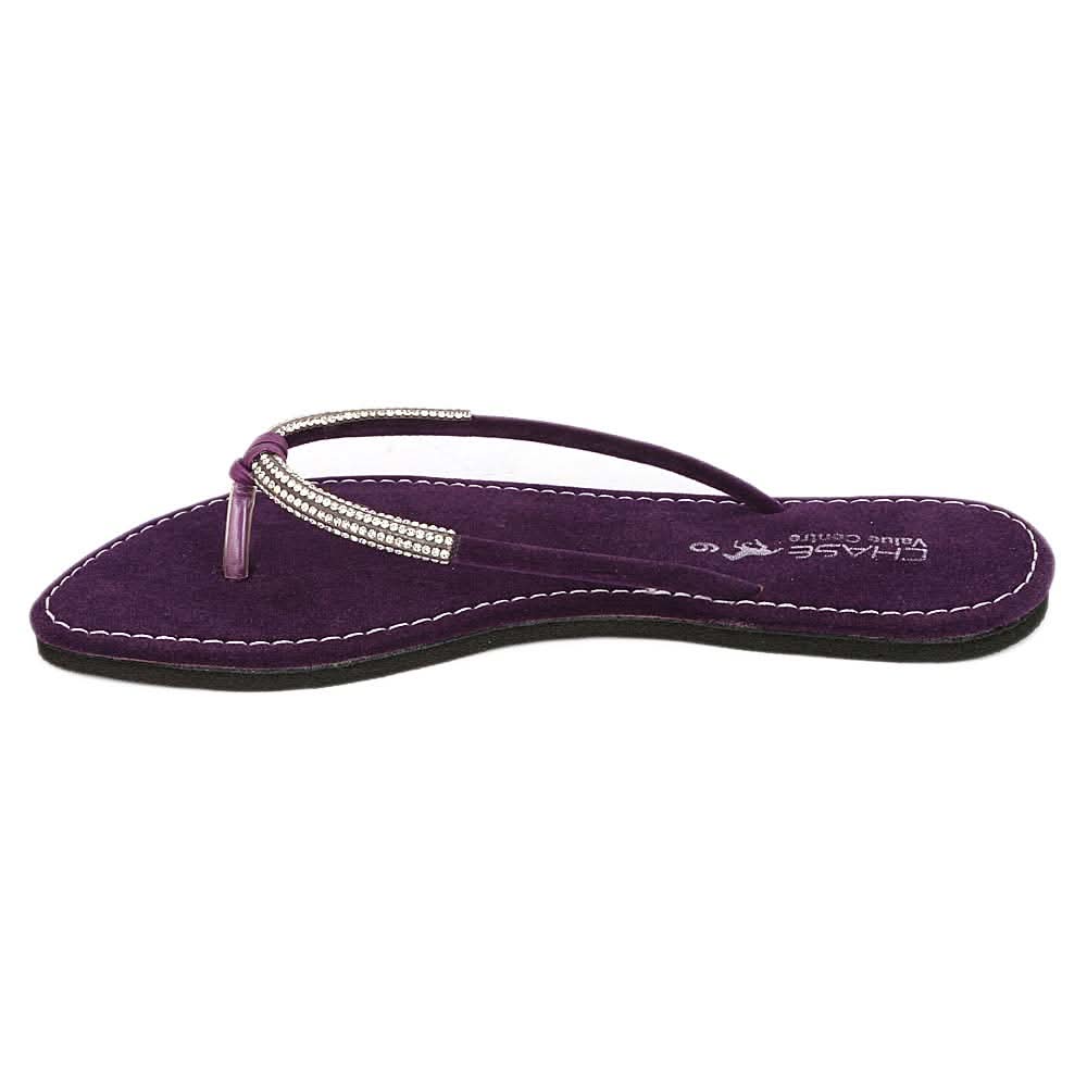 Women's Slipper (J322) Purple, Women, Slippers, Chase Value, Chase Value