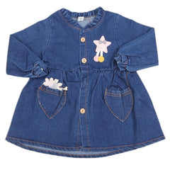 Girls Denim Top - Blue, Kids, Tops, Chase Value, Chase Value