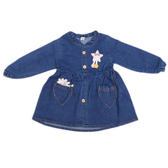 Girls Denim Top - Blue, Kids, Tops, Chase Value, Chase Value