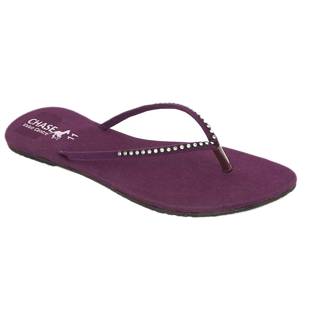 Women's Slipper (J315) - Purple, Women, Slippers, Chase Value, Chase Value