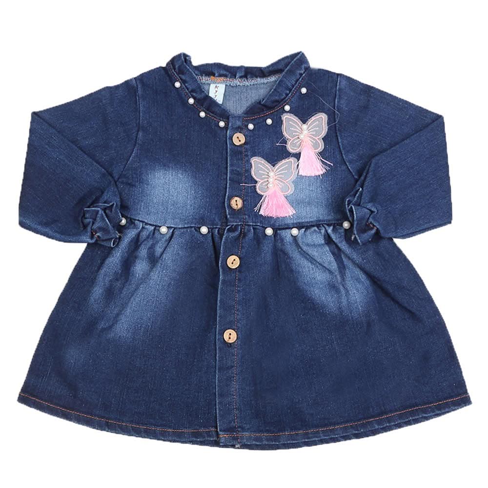 Girls Denim Top - Blue, Kids, Tops, Chase Value, Chase Value