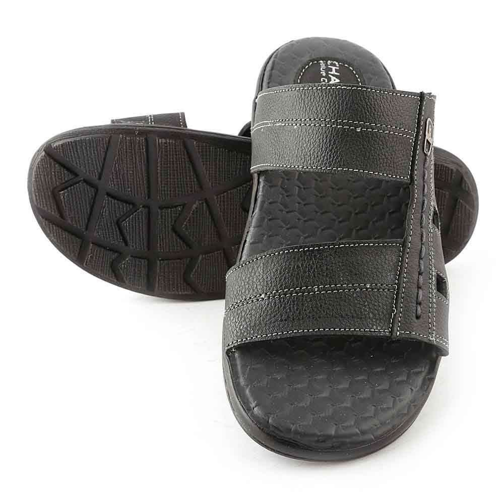 Men's Slippers (624) - Black, Men, Slippers, Chase Value, Chase Value