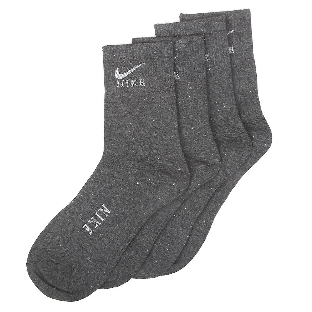 Men’s 2 Pieces Long Ankle Socks - Grey, Men, Mens Socks, Chase Value, Chase Value