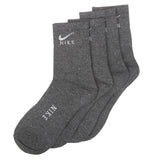 Men’s 2 Pieces Long Ankle Socks - Grey, Men, Mens Socks, Chase Value, Chase Value