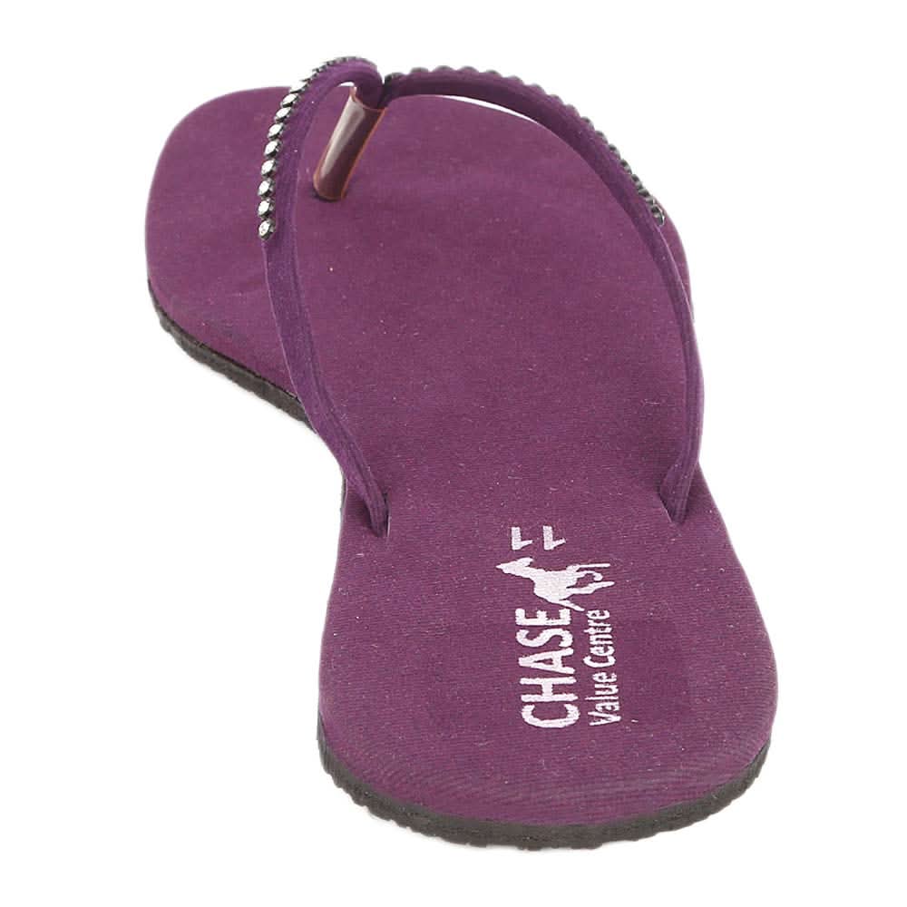Women's Slipper (J315) - Purple, Women, Slippers, Chase Value, Chase Value