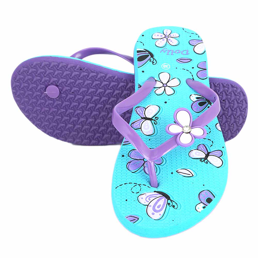 Women's Dolly Slipper 820-4 - Sea Green, Women, Slippers, Chase Value, Chase Value