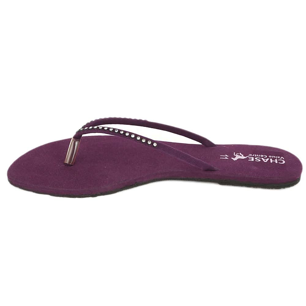 Women's Slipper (J315) - Purple, Women, Slippers, Chase Value, Chase Value
