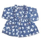 Girls Denim Top - Blue, Kids, Tops, Chase Value, Chase Value