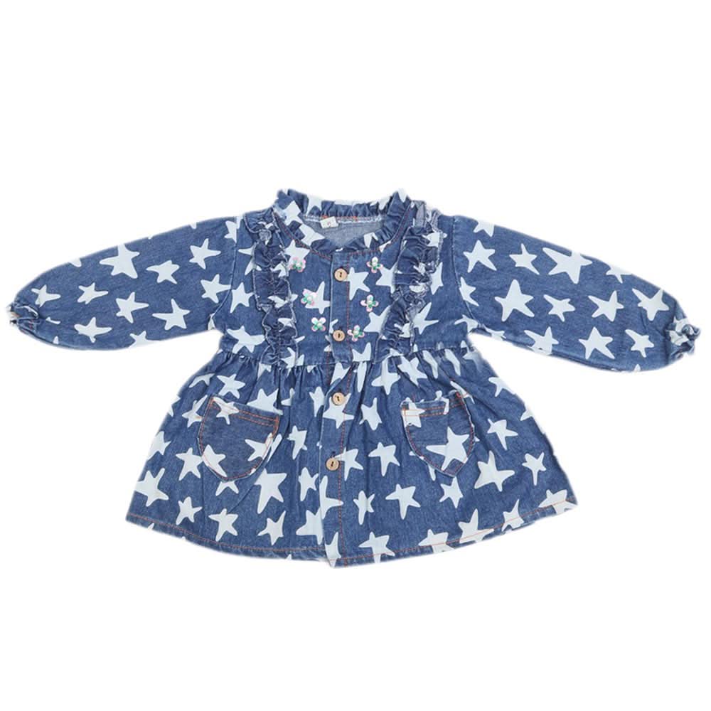 Girls Denim Top - Blue, Kids, Tops, Chase Value, Chase Value